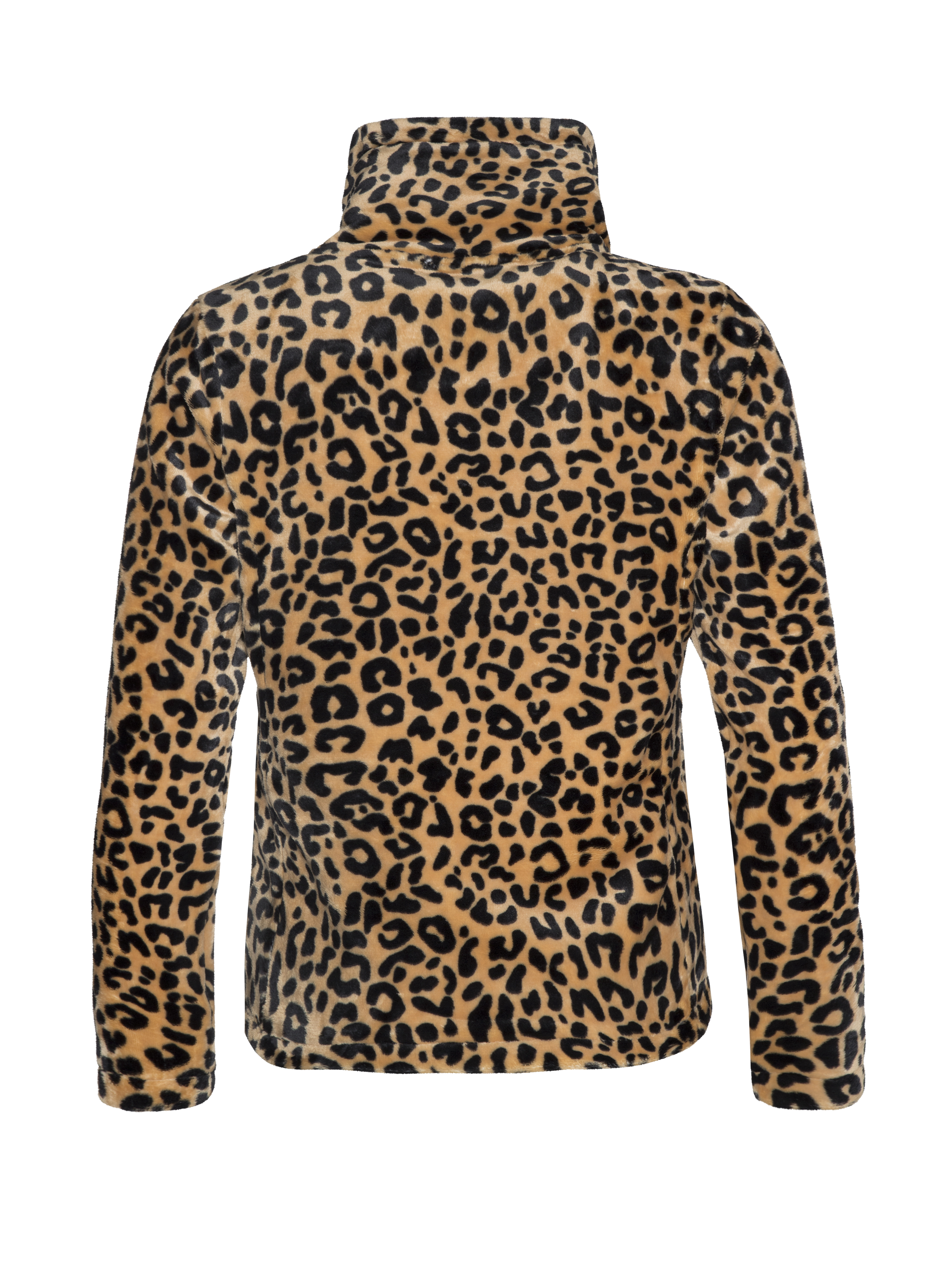 Leopard fleece outlet jacket